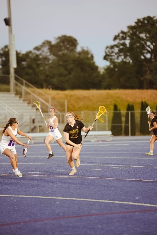 The Rio girls varsity lacrosse team played Folsom in their Senior Night on April 22.